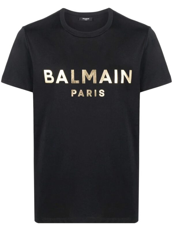Balmain  logo print T-shirt