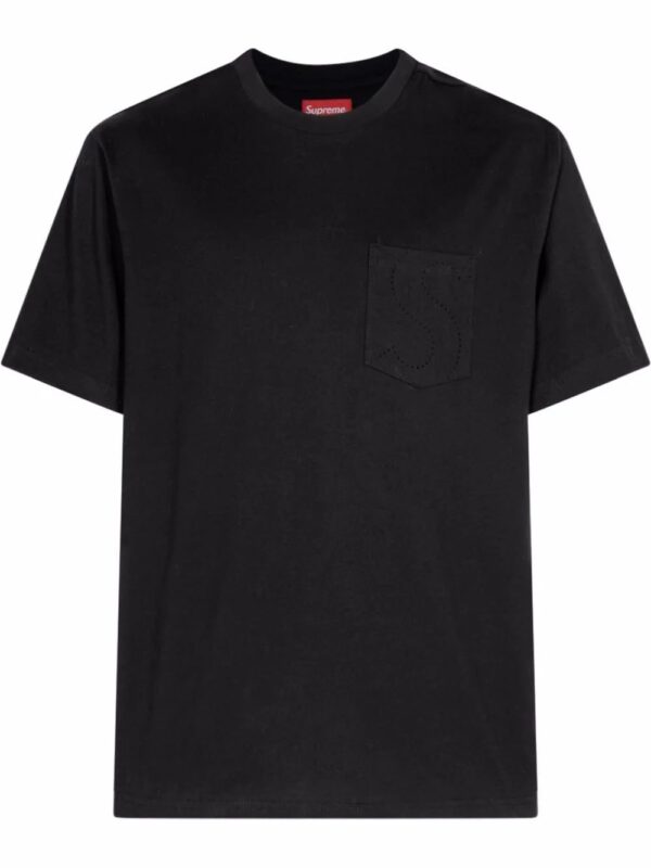 Supreme  laser-cut S logo T-shirt