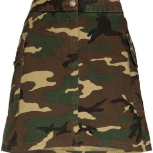 Dolce & Gabbana  camouflage-print mini skirt