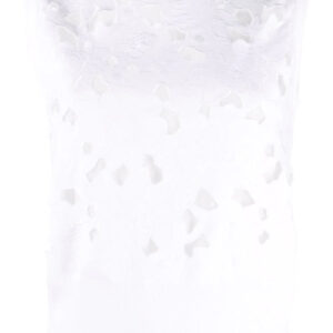 Dolce & Gabbana floral-embroidery open-work tank top