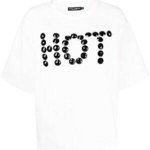 Dolce & Gabbana crystal-embellished T-shirt