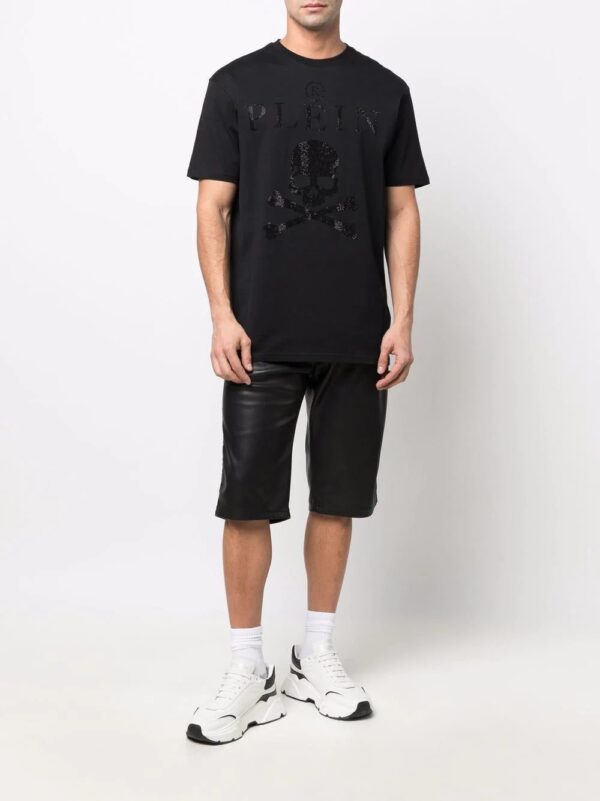 Philipp Plein  crystal-embellished T-shirt - Image 3
