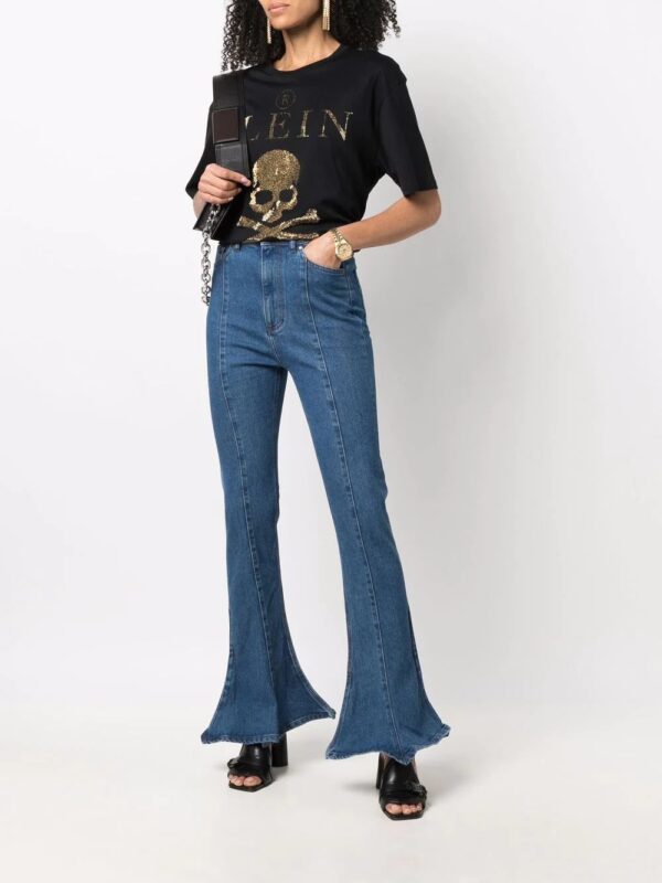 Philipp Plein  crystal-embellished T-shirt - Image 2