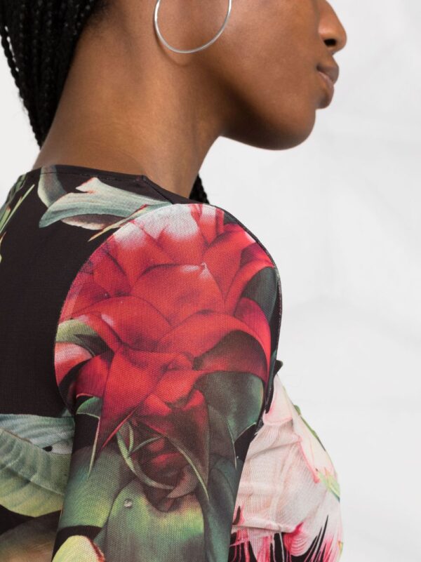 Philipp Plein  Flowers long-sleeve top - Image 3