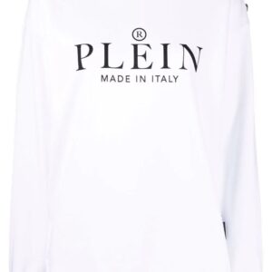Philipp Plein  logo-print crew neck sweatshirt