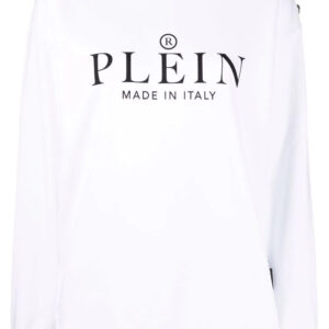 Philipp Plein  logo-print crew neck sweatshirt