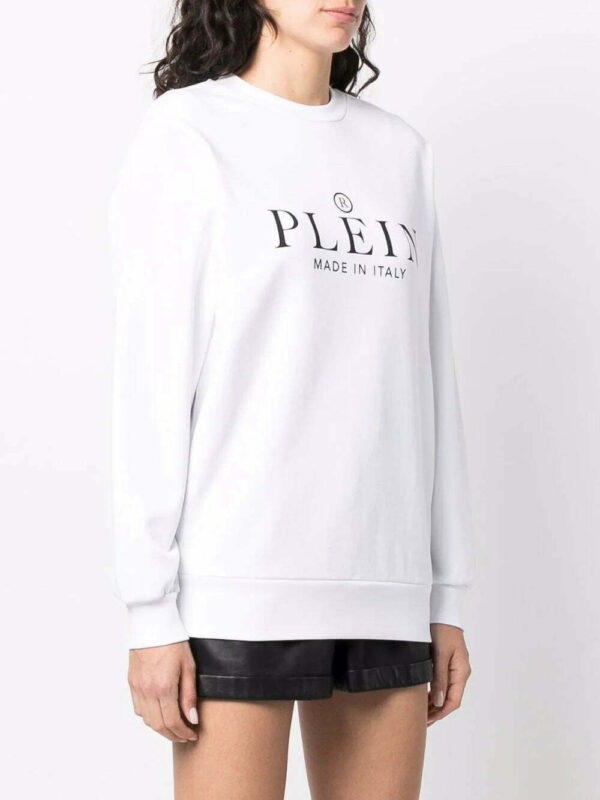 Philipp Plein  logo-print crew neck sweatshirt - Image 3
