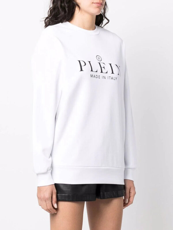 Philipp Plein  logo-print crew neck sweatshirt - Image 3