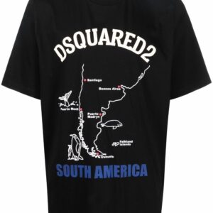 DSQUARED2  logo-print short-sleeve T-shirt