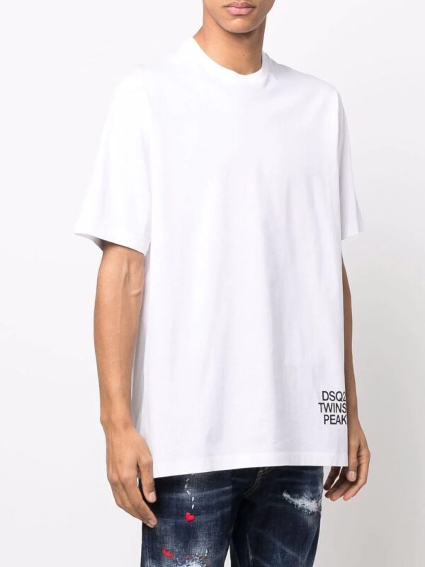 Dsquared2  slogan print T-shirt - Image 3