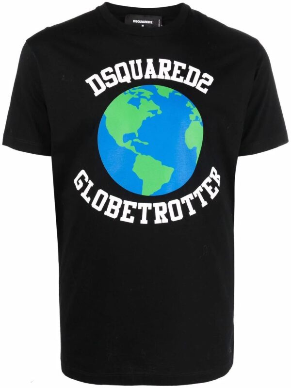 Dsquared2  Globetrotter logo-print T-shirt