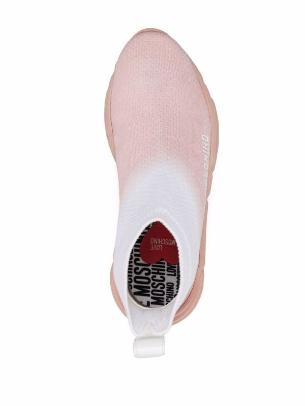 Love Moschino ankle slip-on sneakers - Image 4