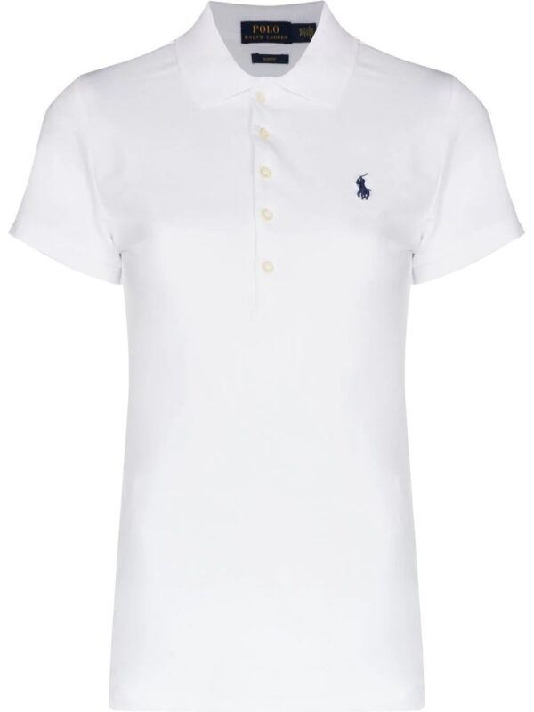 Polo Ralph Lauren  Julie embroidered logo polo shirt