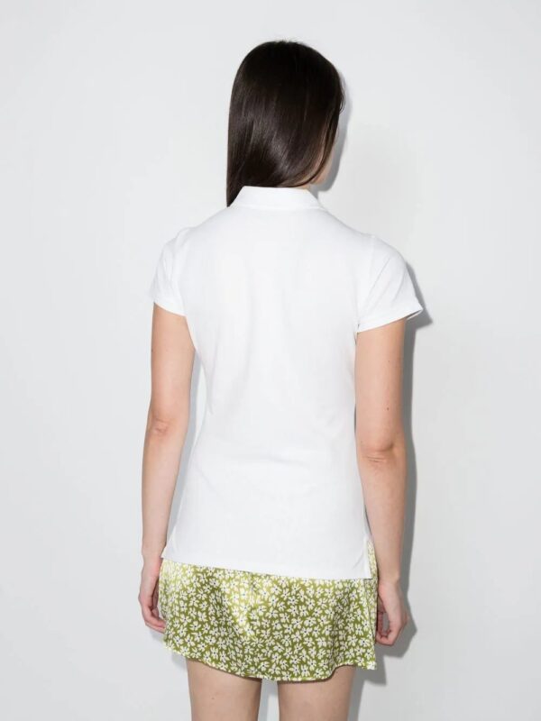 Polo Ralph Lauren  Julie embroidered logo polo shirt - Image 3
