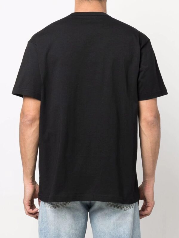 Versace Jeans Couture  logo-print glittered T-shirt - Image 4