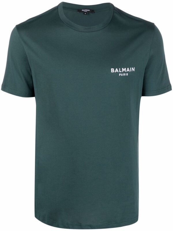 Balmain  logo-print cotton T-shirt