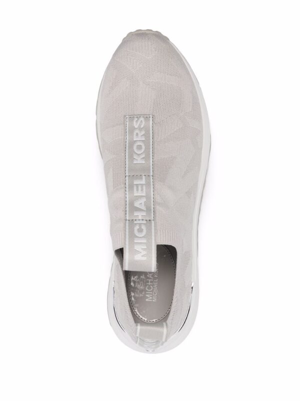 Michael Michael Kors Bodie logo embossed knitted sneakers - Image 4