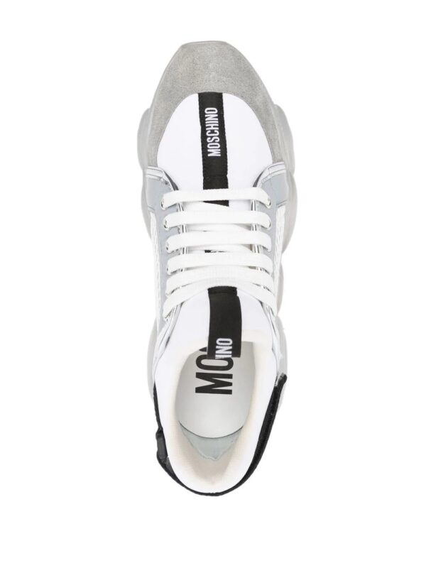 Moschino  panelled chunky sneakers - Image 4