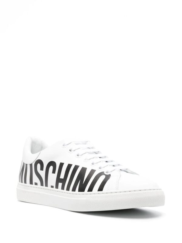 Moschino  logo-print low-top sneakers