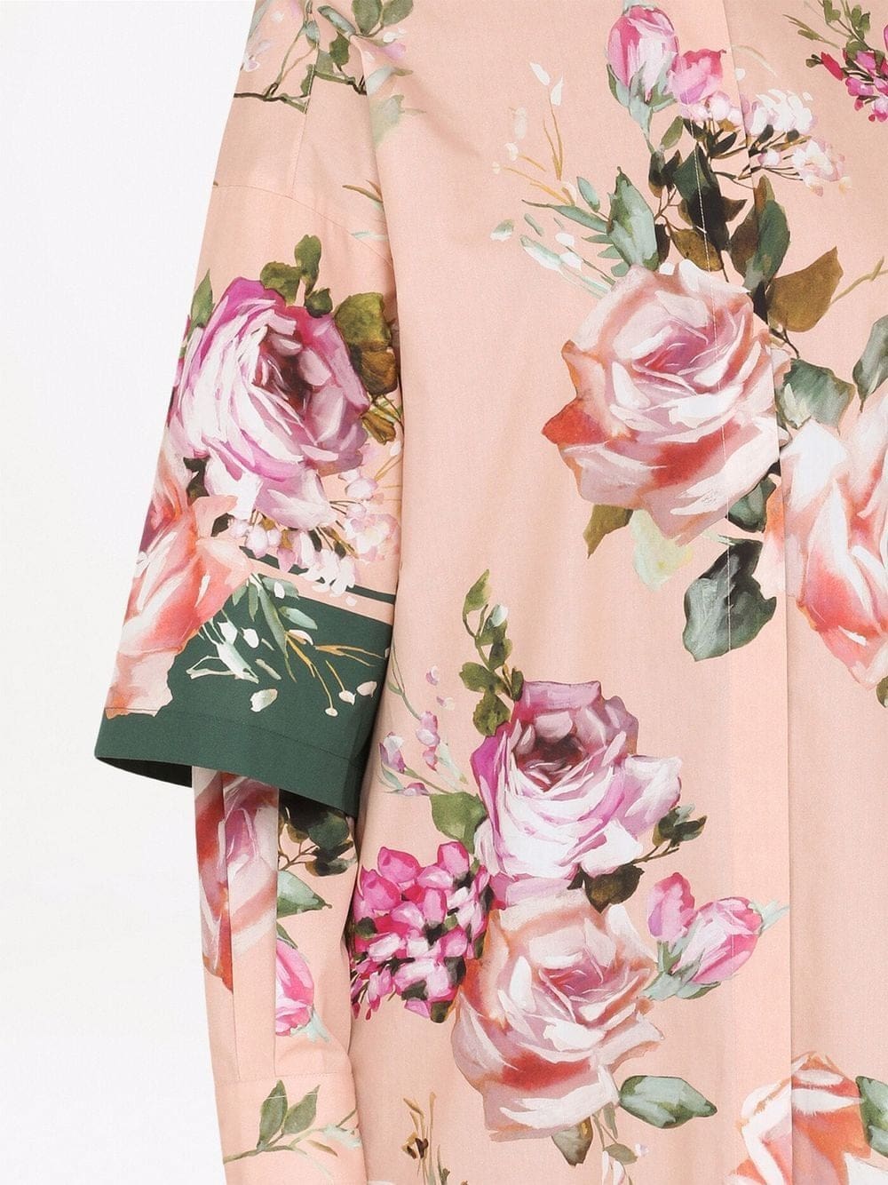 Dolce & Gabbana floral-print longline shirt - Image 5