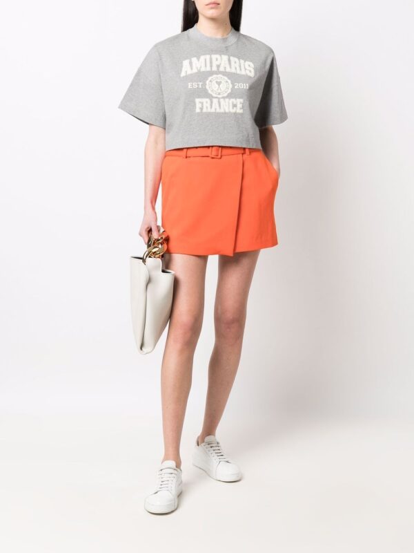 AMI Paris  high-waisted belted miniskirt - Image 2