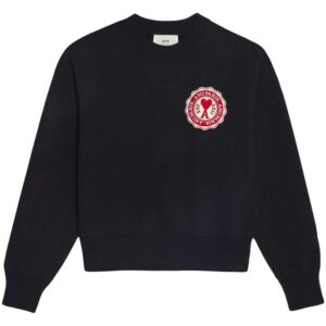 AMI Paris  Ami de Coeur monogram jumper