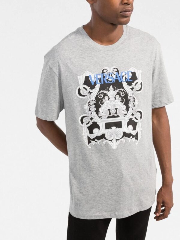Versace  graphic-print T-shirt - Image 3