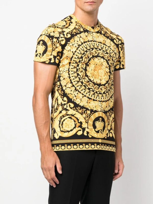 Versace  Barocco cotton T-shirt - Image 3