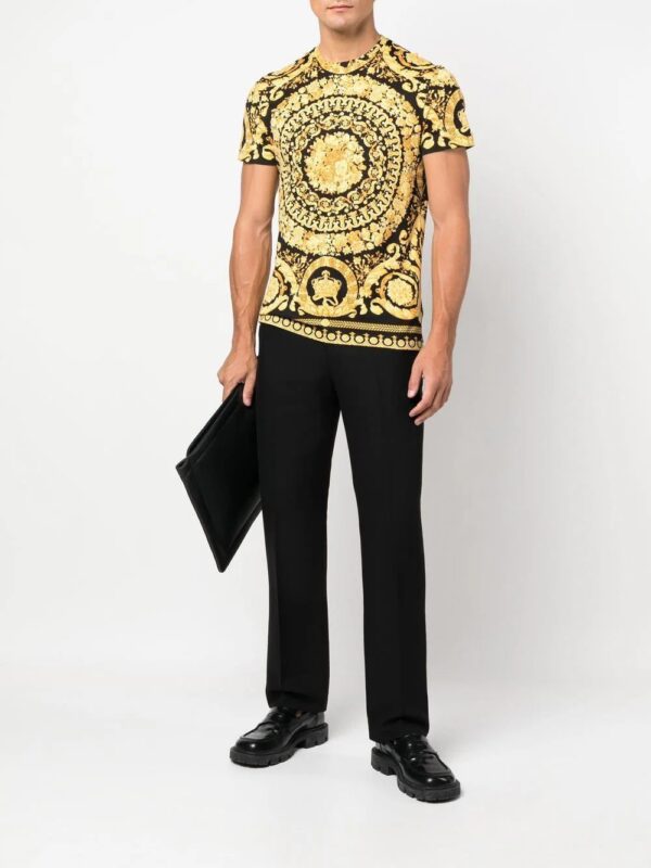 Versace  Barocco cotton T-shirt - Image 2