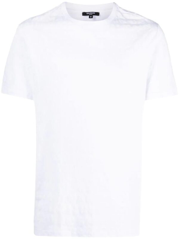 Balmain  logo pattern T-shirt