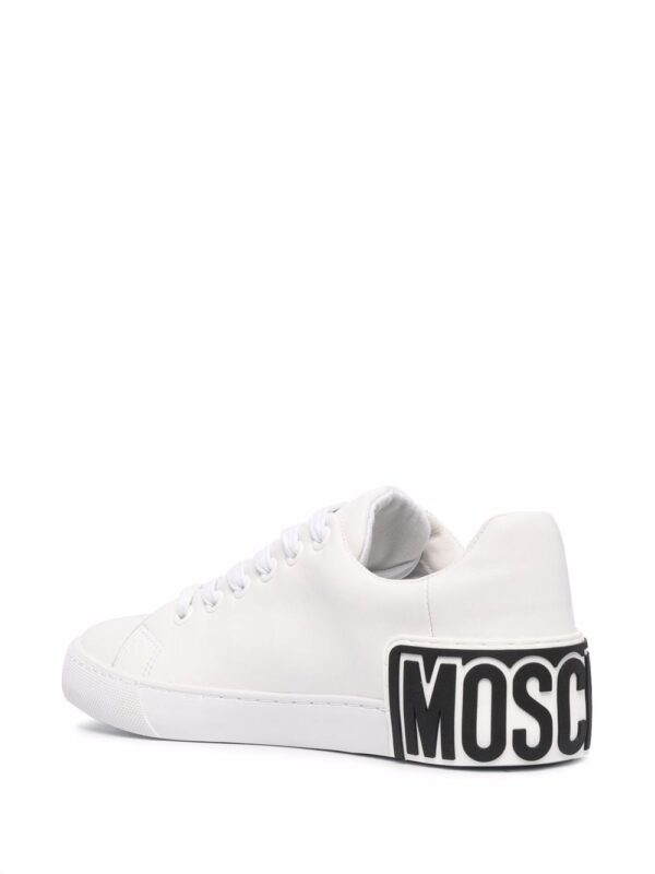 Moschino logo low-top sneakers - Image 3