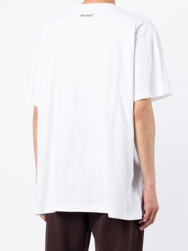 Off-White  Monalisa-print cotton T-shirt - Image 4