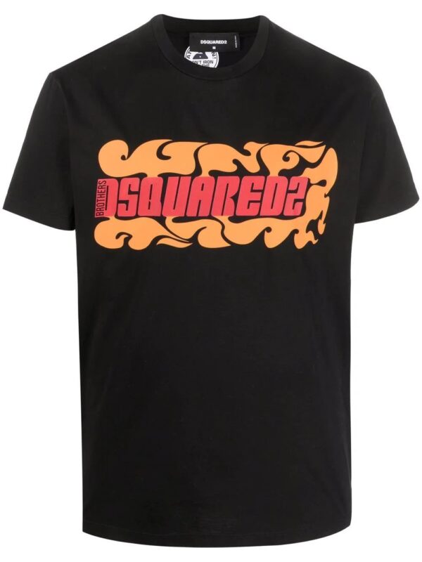 Dsquared2  Wave logo-print T-shirt
