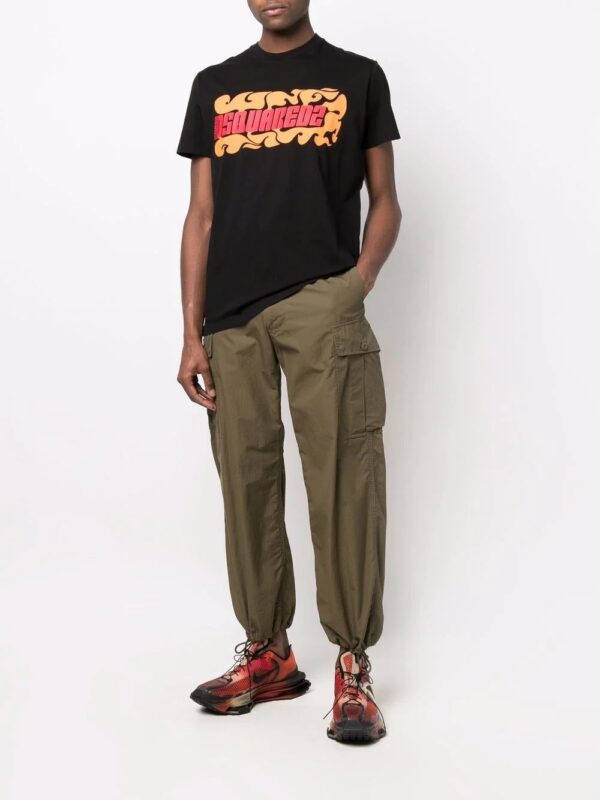Dsquared2  Wave logo-print T-shirt - Image 2