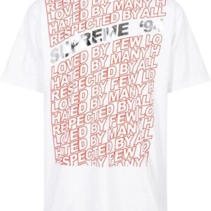 Supreme  Respected slogan-print T-shirt