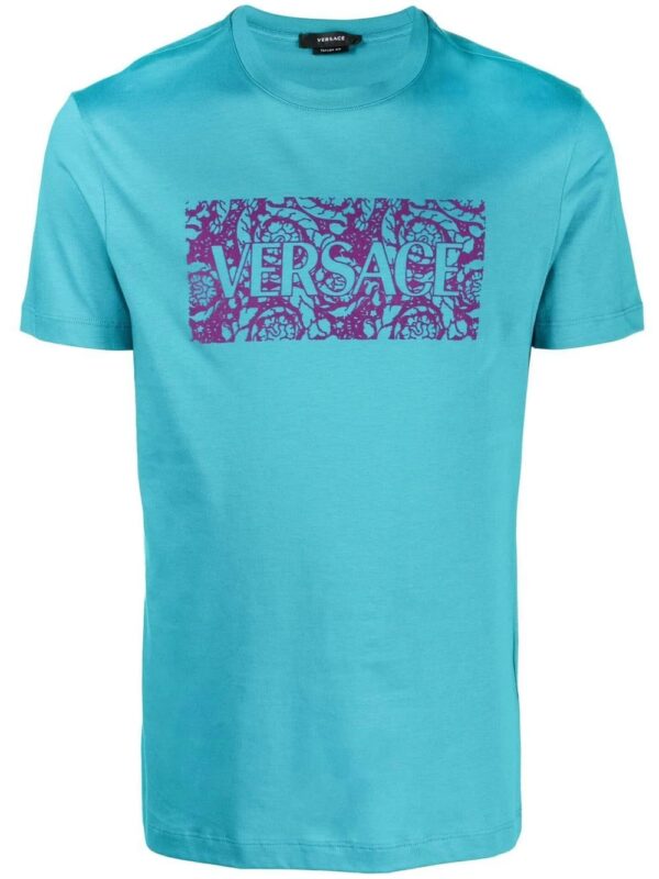 Versace  logo-print short-sleeved T-shirt
