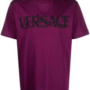 Versace logo-print short-sleeved T-shirt