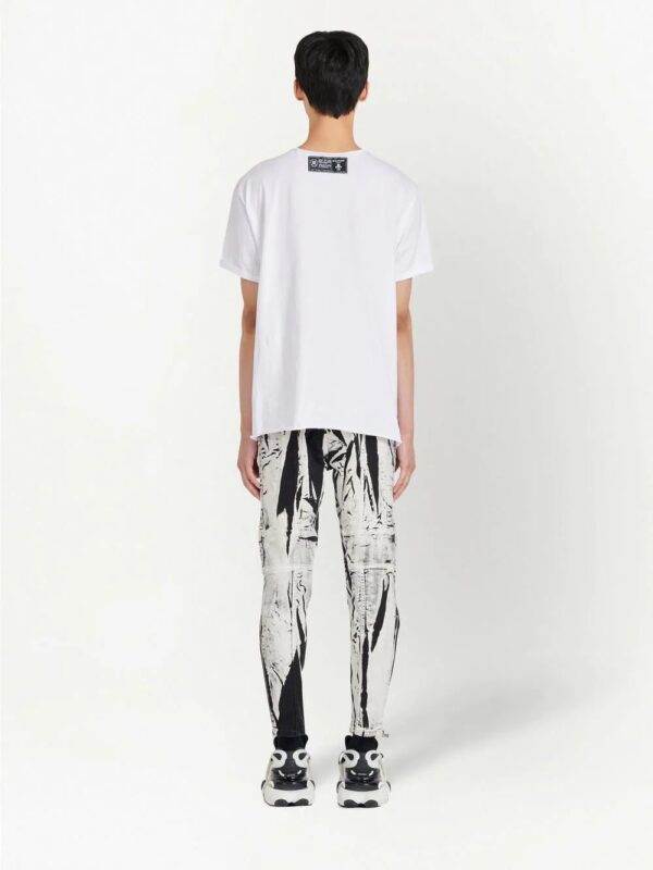 Balmain logo-print cotton T-shirt - Image 4