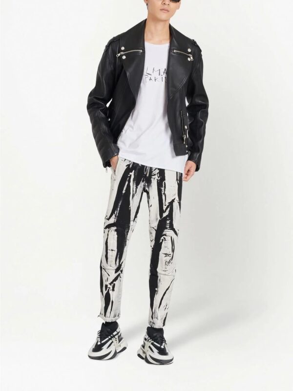 Balmain logo-print cotton T-shirt - Image 2