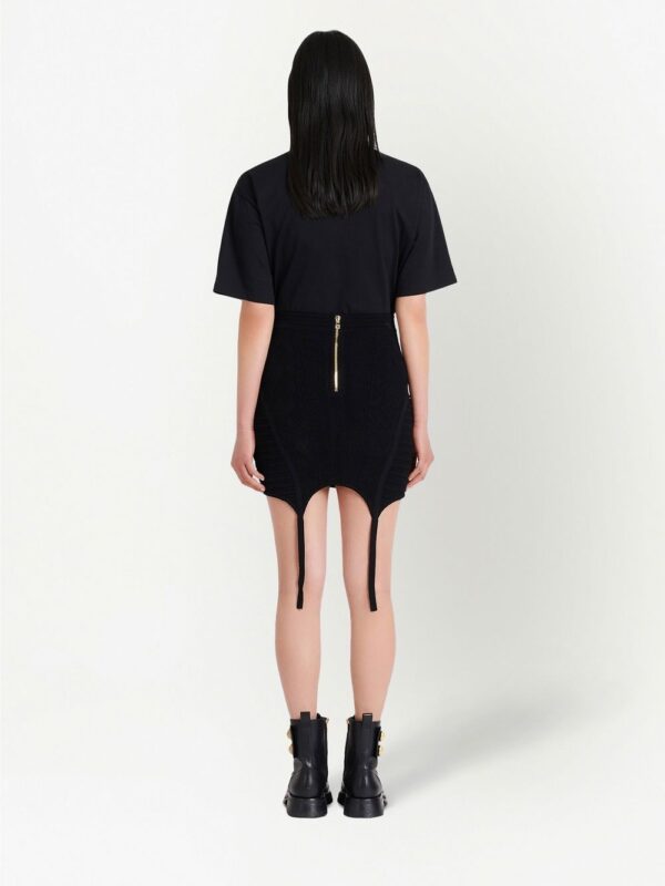 Balmain  lace-up detailed knit skirt - Image 4