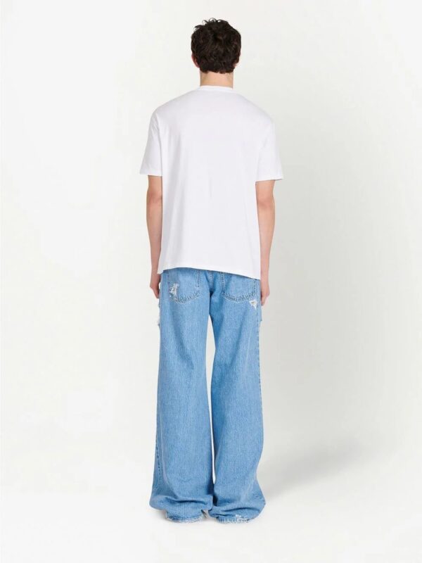 Balmain  embroidered logo t-shirt - Image 4