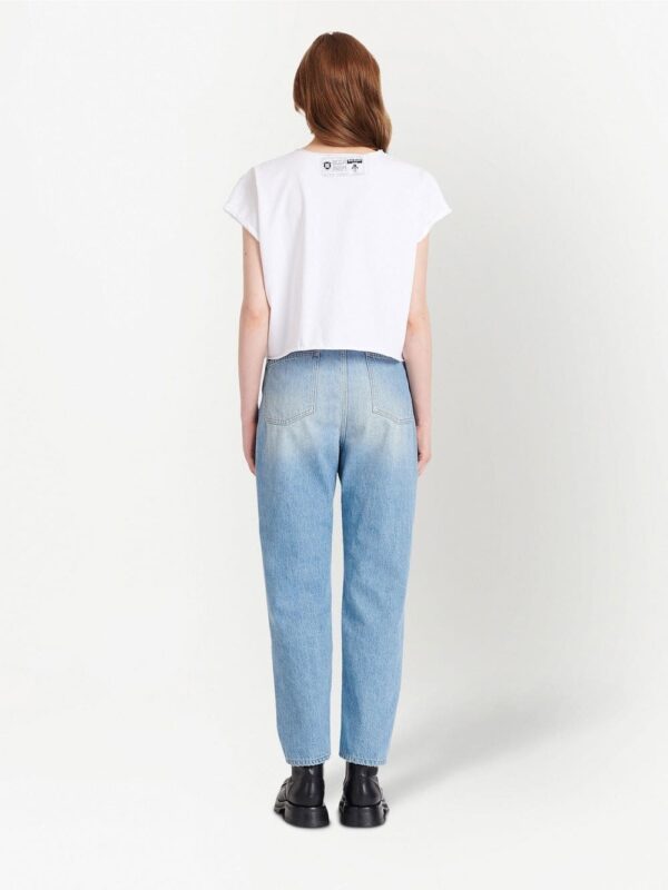 Balmain logo print T-shirt - Image 4