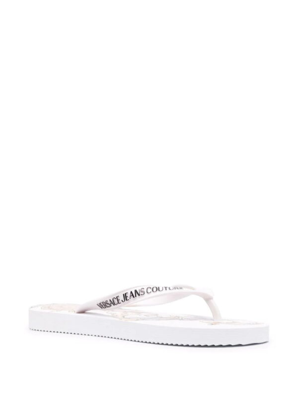 Versace Jeans Couture  Sun Garland-print flip flops - Image 2