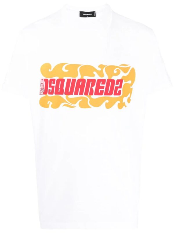 Dsquared2  Wave logo-print T-shirt