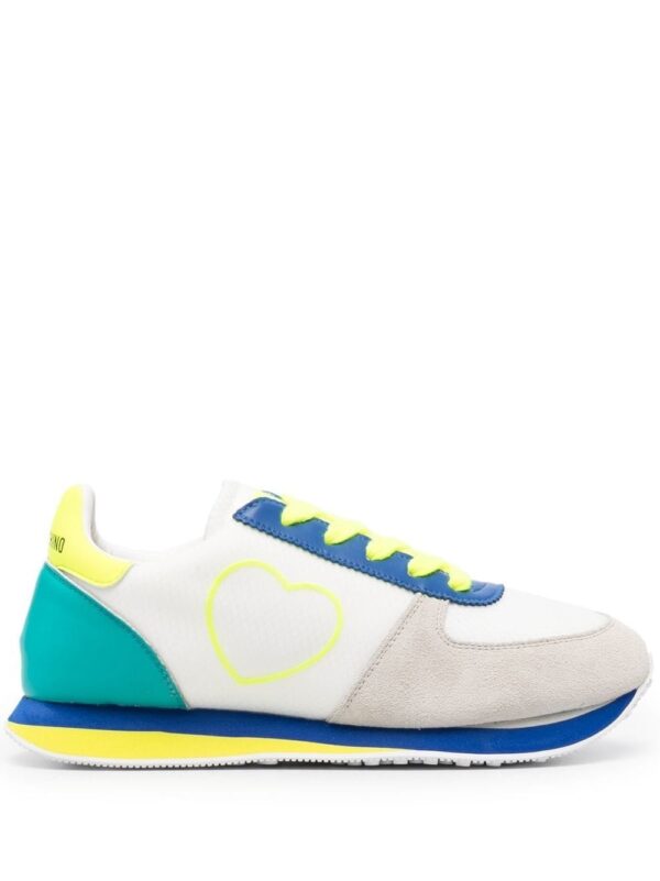 Love Moschino logo panelled-design sneakers