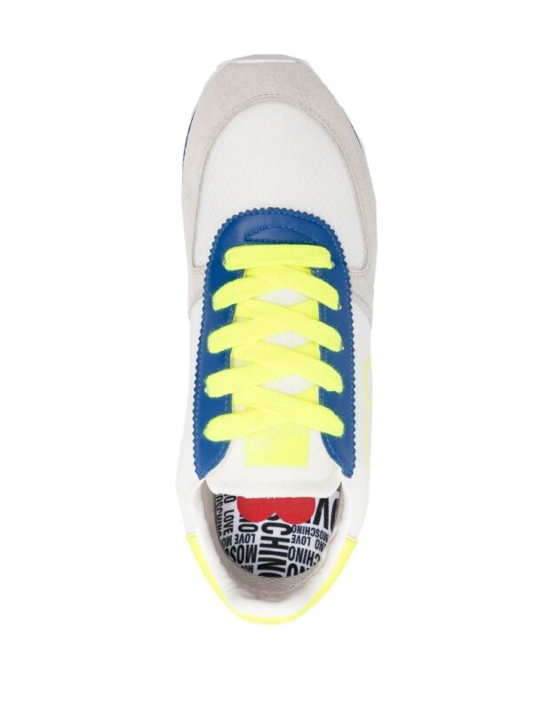 Love Moschino logo panelled-design sneakers - Image 4