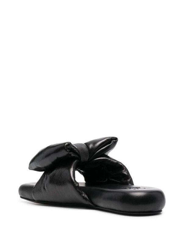 Off-White  padded bow-embellished slides - Image 3