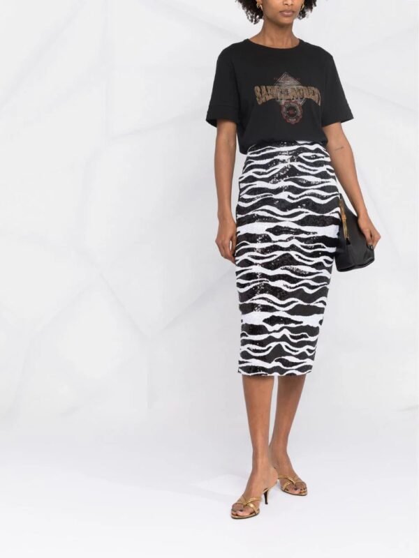 Dolce & Gabbana  sequin panelled skirt - Image 2