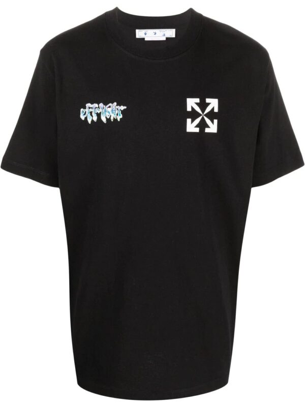 Off-White  logo-print short-sleeve T-shirt