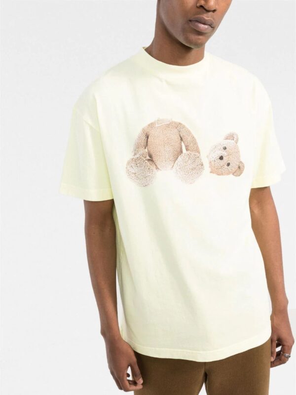 Palm Angels  Teddy Bear cotton T-Shirt - Image 3